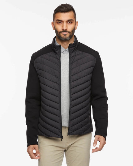 Bernardo Mens Neoprene Puffer Combo Jacket-Jacket-Bernardo-Urbanheer