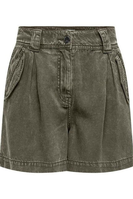 Only Women Short-Clothing Shorts-Only-green-XS-Urbanheer