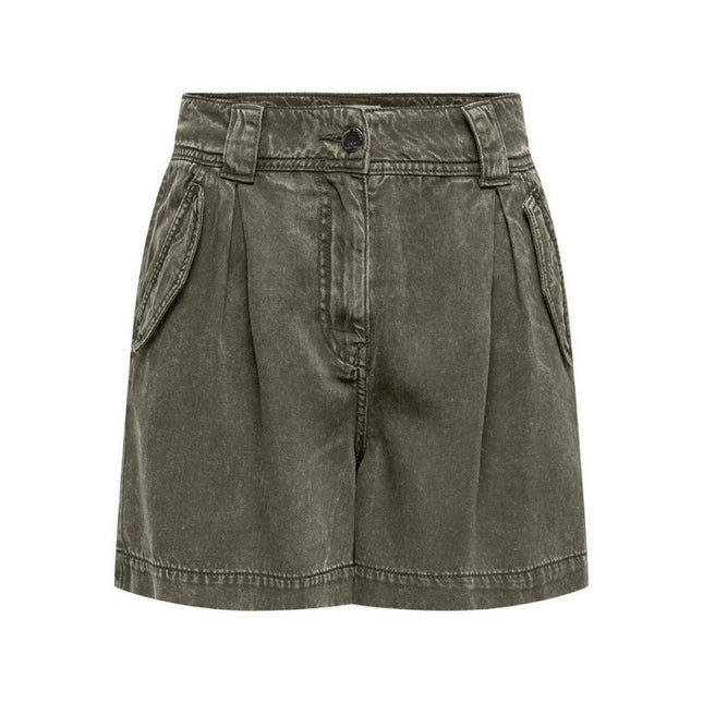 Only Women Short-Clothing Shorts-Only-green-XS-Urbanheer