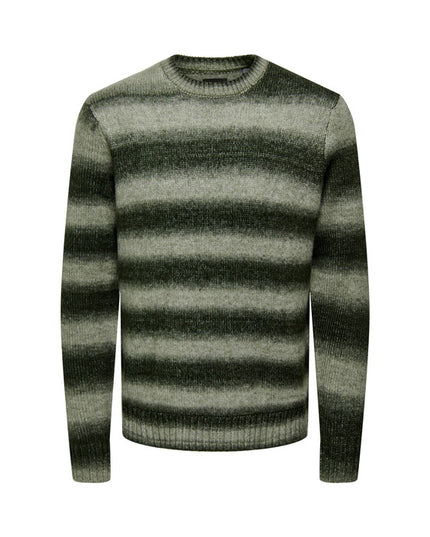 Only & Sons Men Knitwear-Only & Sons-green-XS-Urbanheer