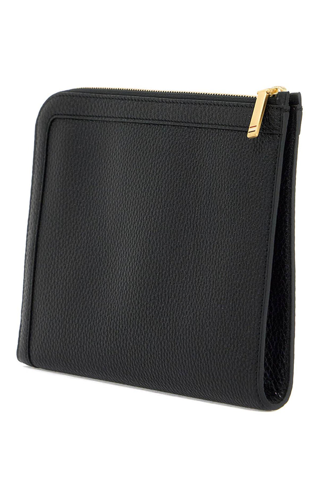 "Embossed Leather Pouch