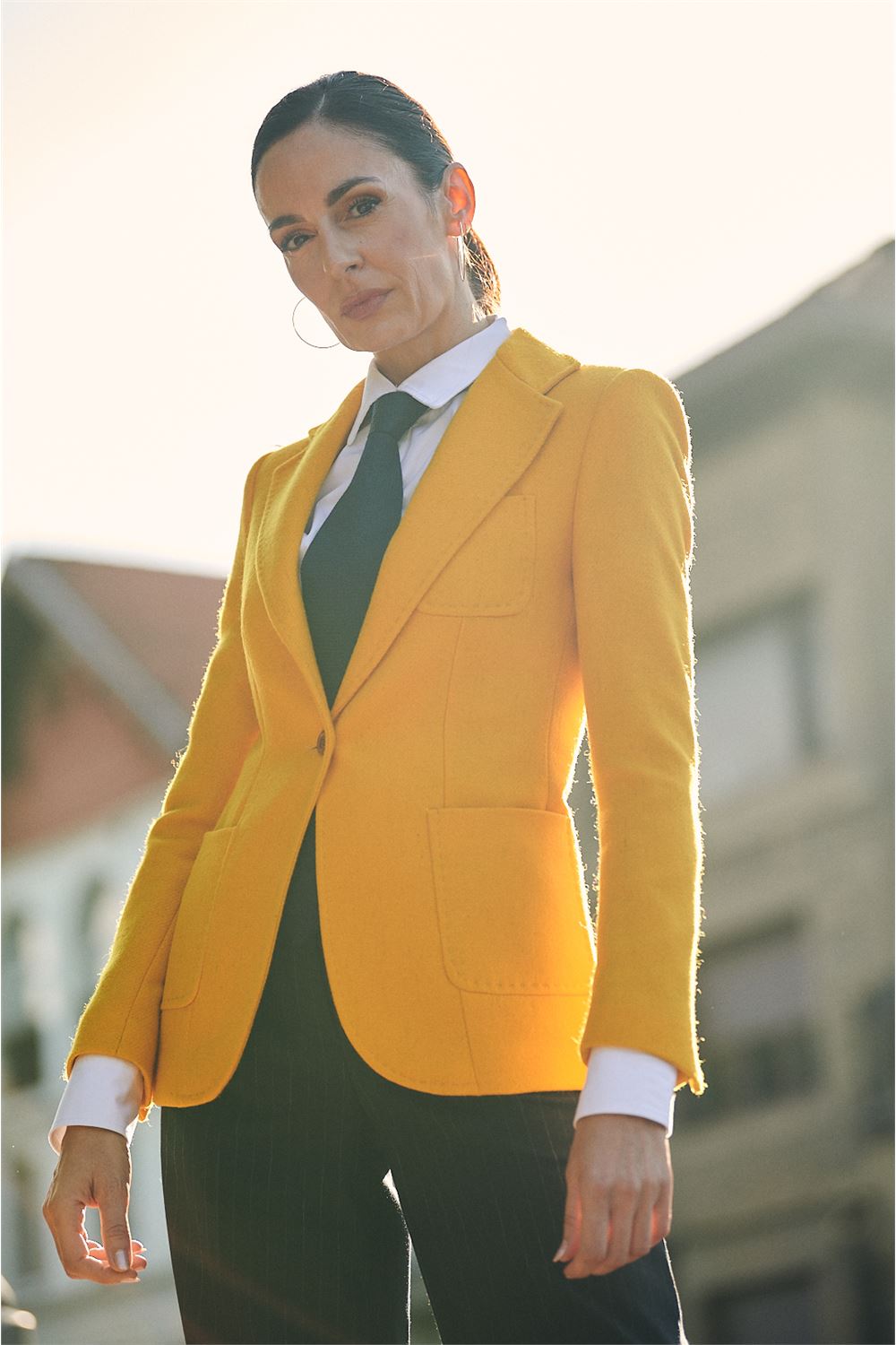 Henry Arroway Evelyn Blazer-Blazers, Jackets & Coats-Henry Arroway-xs-Yellow-Urbanheer