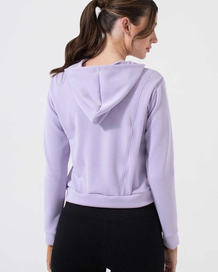 Sleek Fabric Mia Hoodie Lilac-Hoodie-Nux Active-Urbanheer