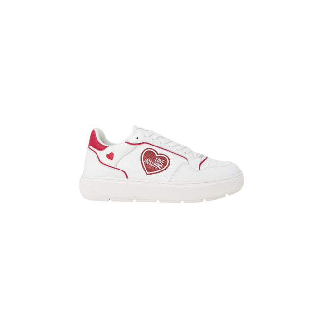 Love Moschino Women Sneakers-Shoes Sneakers-Love Moschino-red-35-Urbanheer