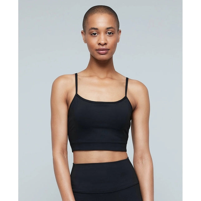 Lunar Luxe Bra Top - Black Iris-Top-Moonchild Yoga Wear-S-Urbanheer