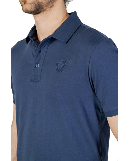 Blauer Men Polo-Clothing Polo-Blauer-Urbanheer