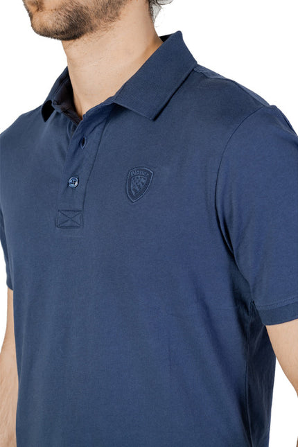 Blauer Men Polo-Clothing Polo-Blauer-Urbanheer