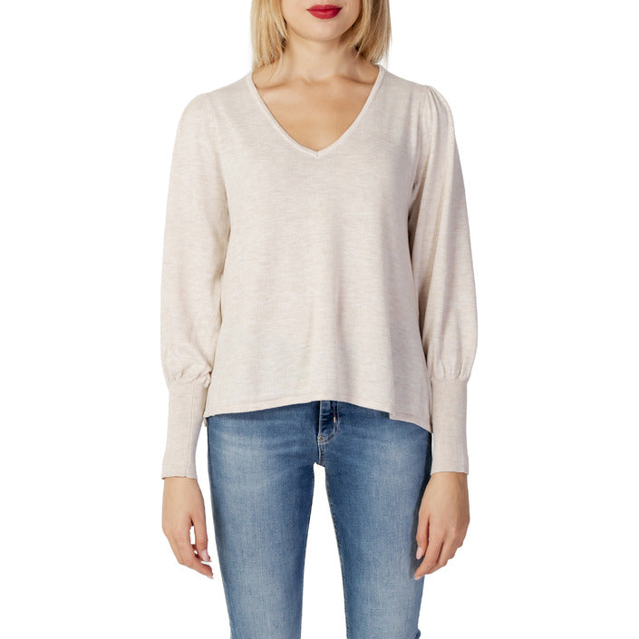 Only Women Knitwear-Only-beige-S-Urbanheer