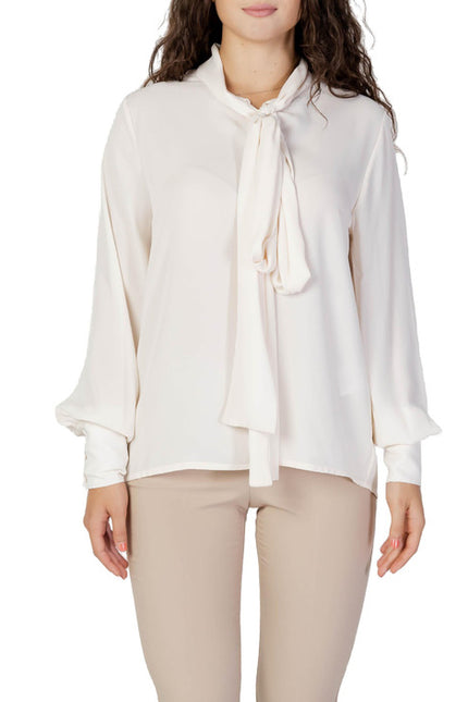 Sandro Ferrone Women Blouse-Sandro Ferrone-white-40-Urbanheer