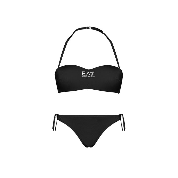 Ea7 Women Beachwear-Clothing Beachwear-Ea7-black-2-XS-Urbanheer