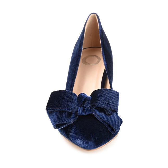 Journee Collection Women's Crystol Pump Navy-Shoes Pumps-Journee Collection-Urbanheer