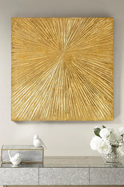 Gold Abstract Wall Art Decor-Olliix-Urbanheer