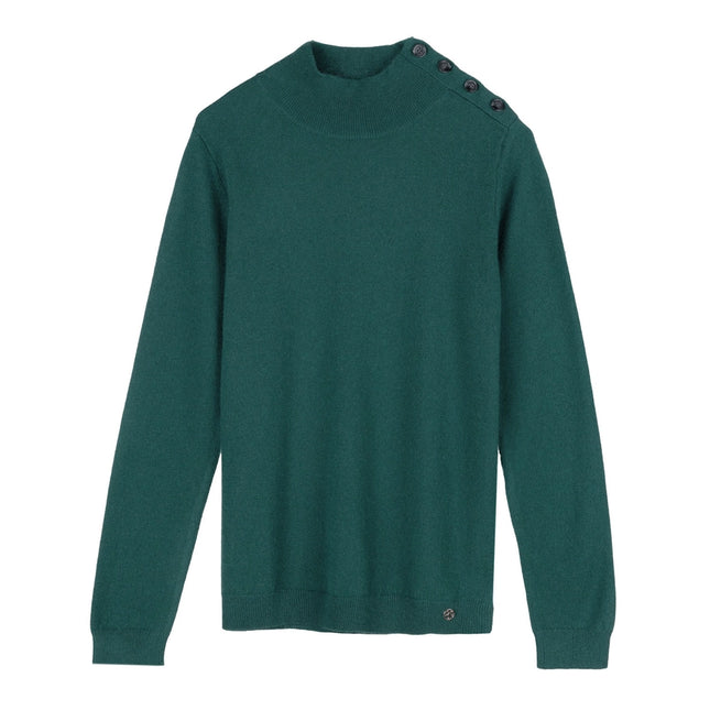 Odette Sweater Green-Sweater-Bel Cashmere-S-Urbanheer