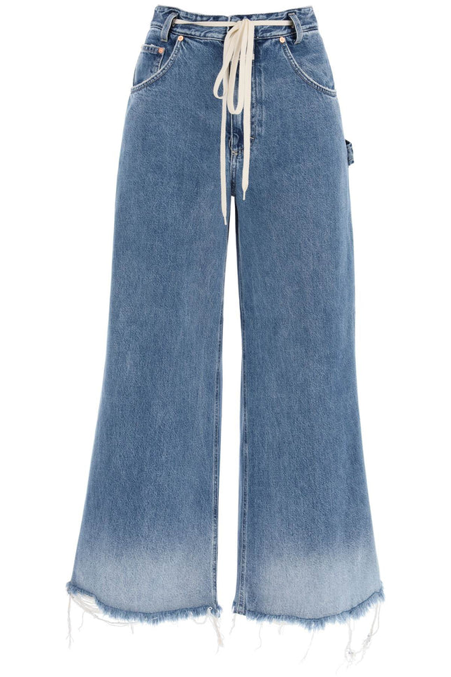 Flare Morus Jeans With Distressed Details