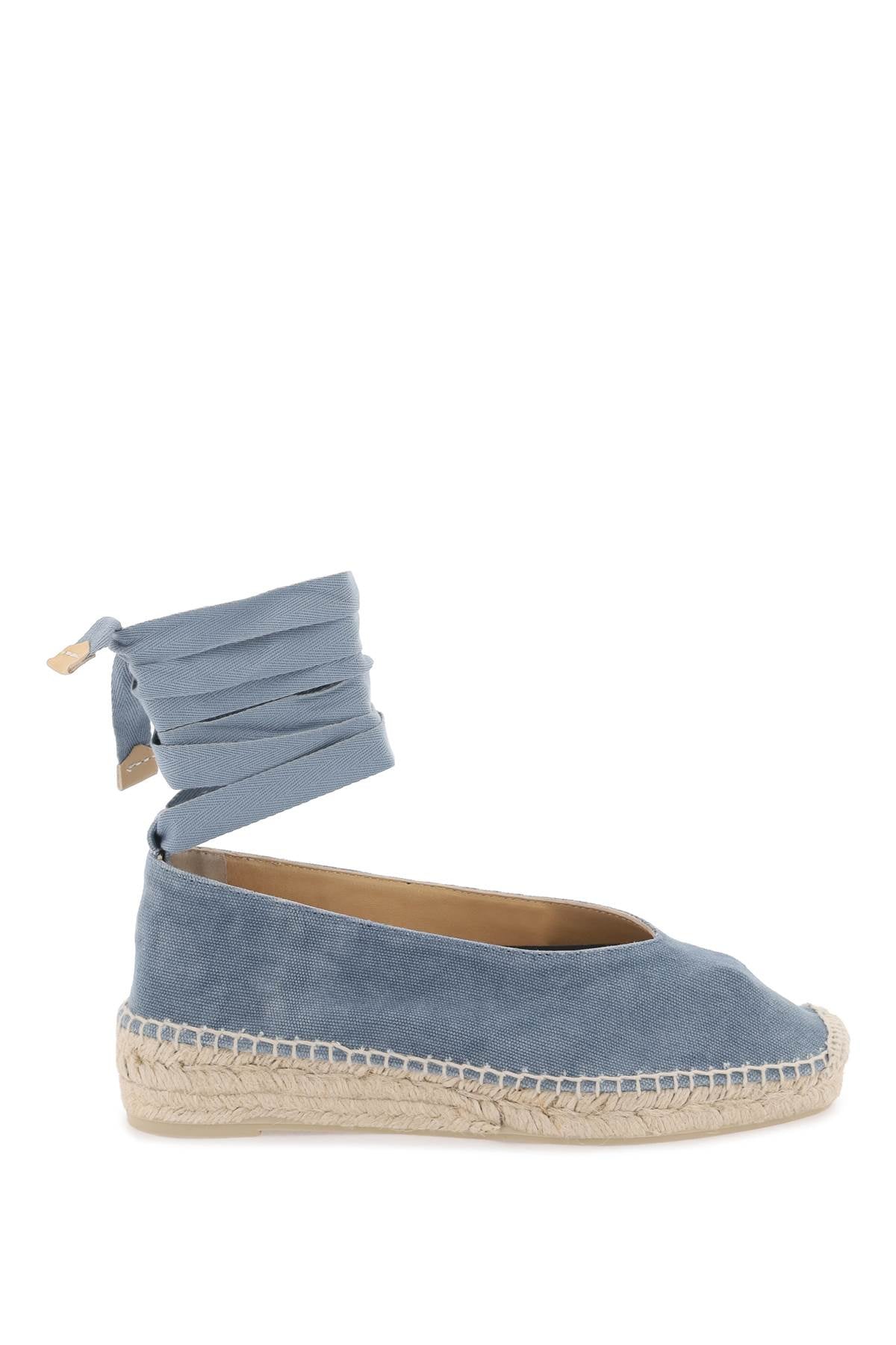 Gea Ballet Flats Espadrilles - Light Blue