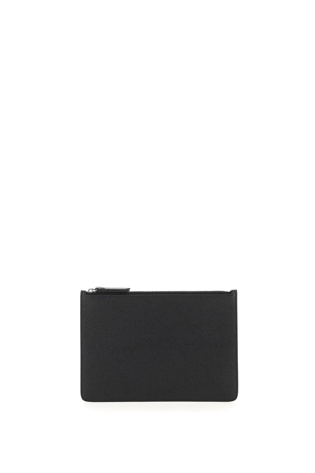Grained Leather Small Pouch