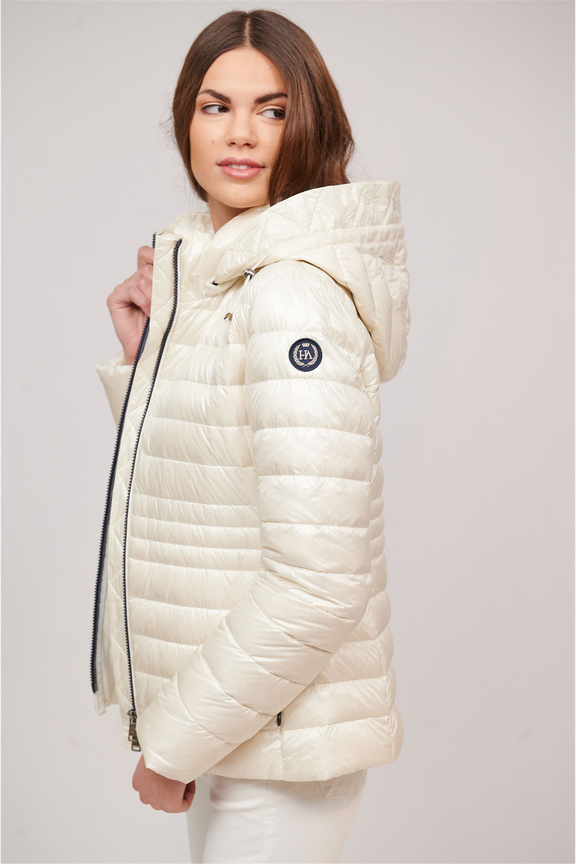 Halley Women Puffer Light Coat-Clothing - Women-Henry Arroway-Ivory-XS-Urbanheer