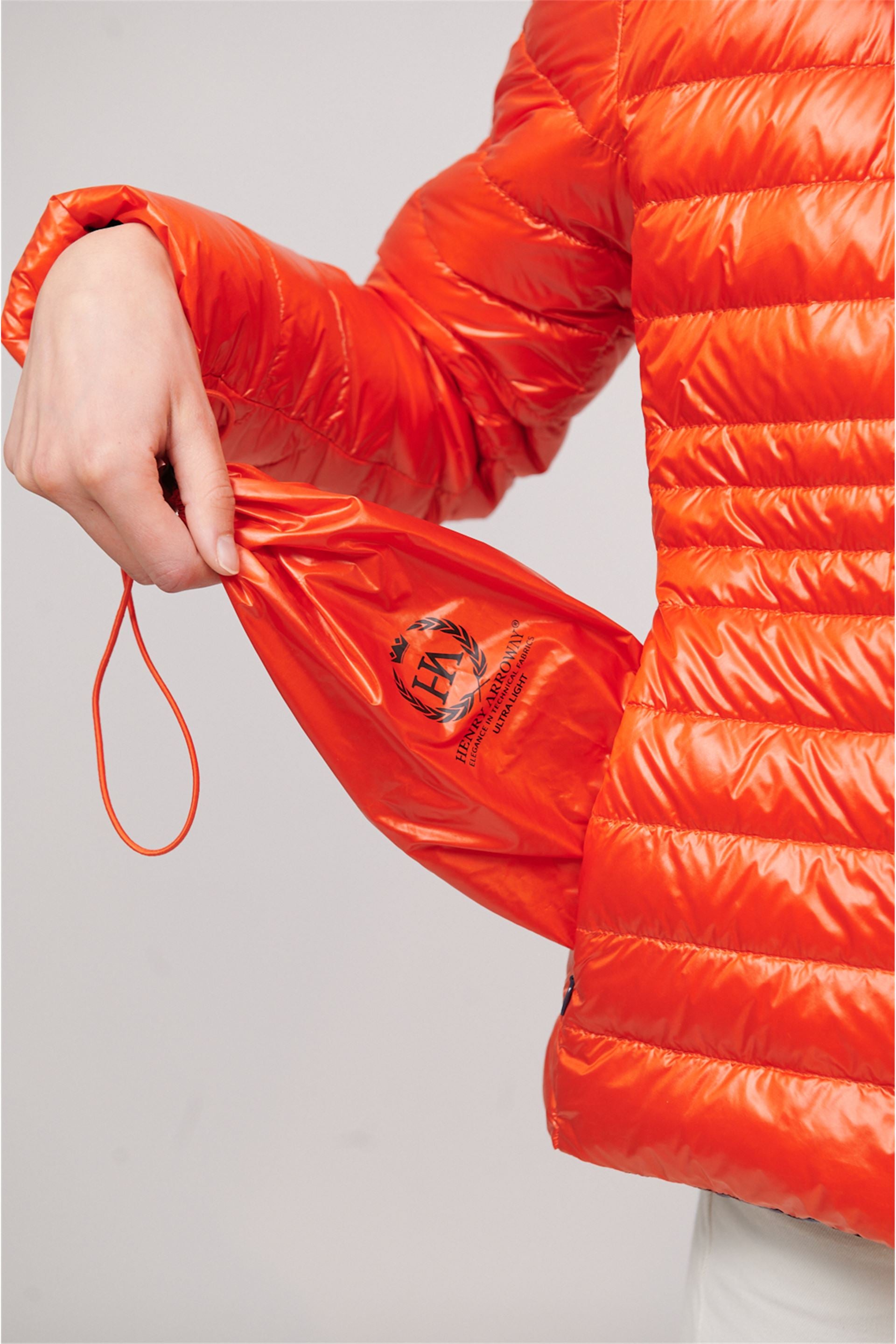 Halley New Women Puffer Jacket Red/Orange-Clothing - Women-Henry Arroway-Urbanheer