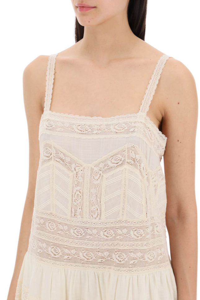 Halliday Mini Dress With Lace Detail