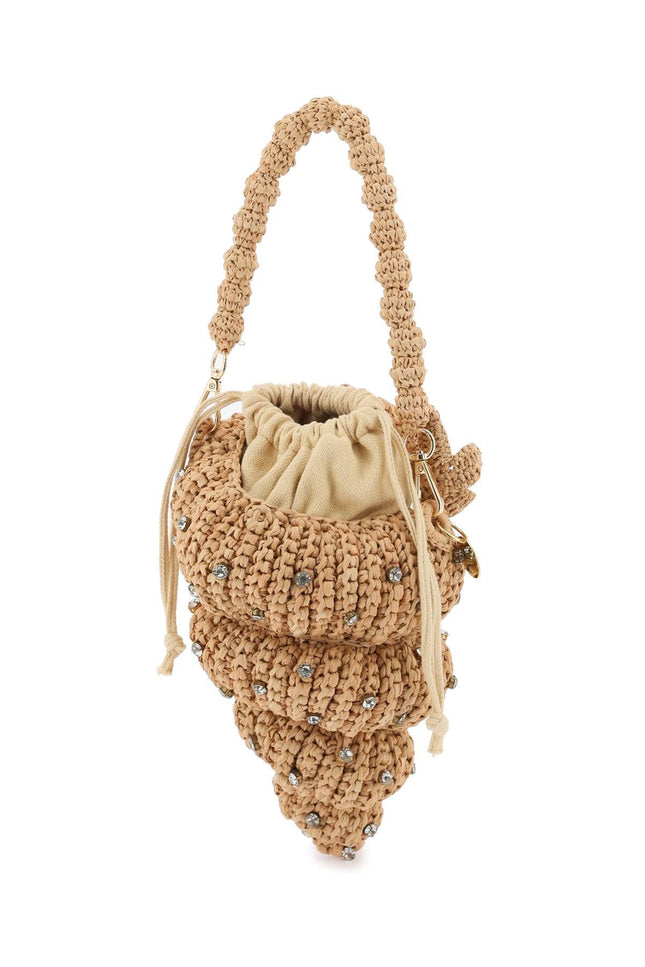 "Handbag In Tulip Shell Design Made Of R
