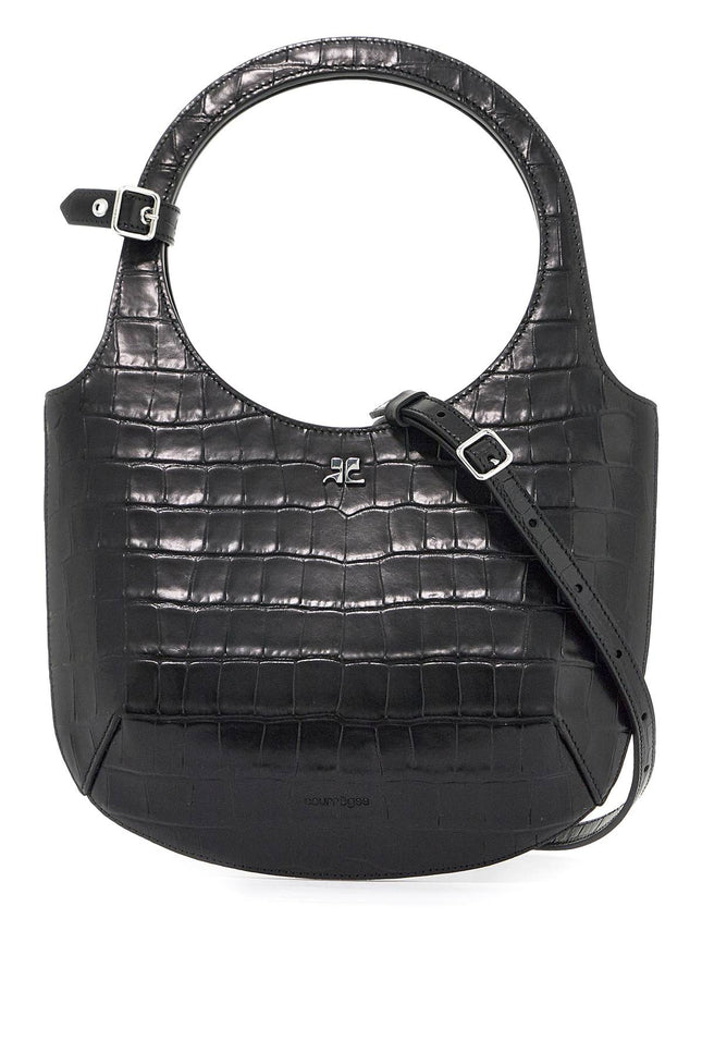 "Handbag With Holy Crocodile Print