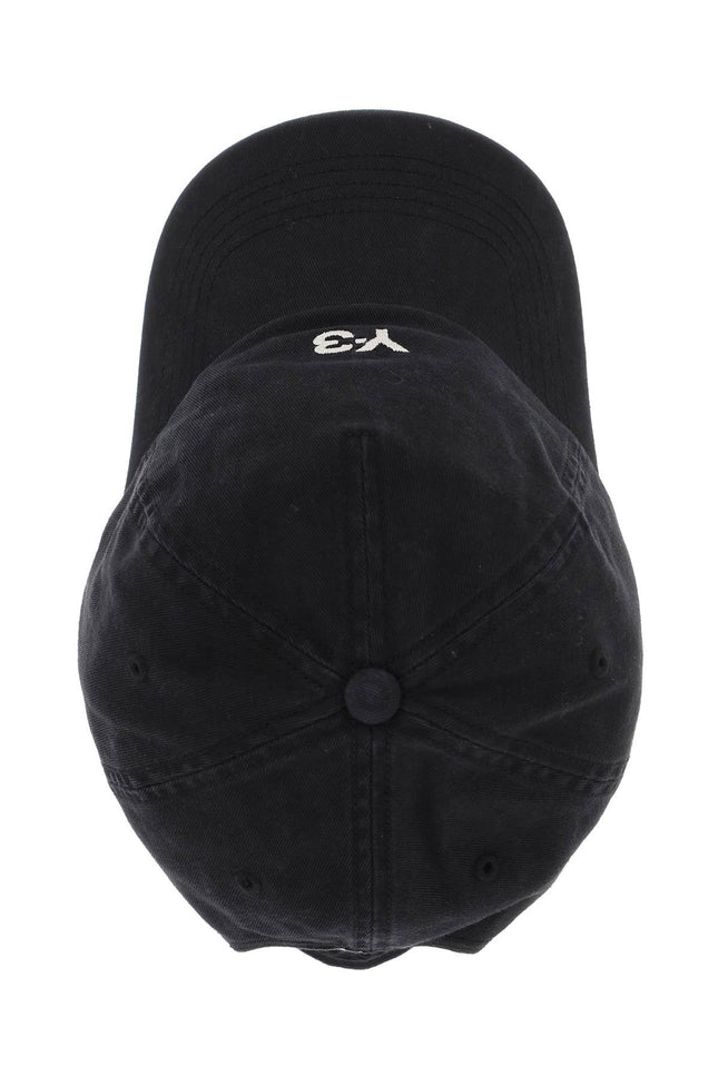 Hat With Curved Brim - Black