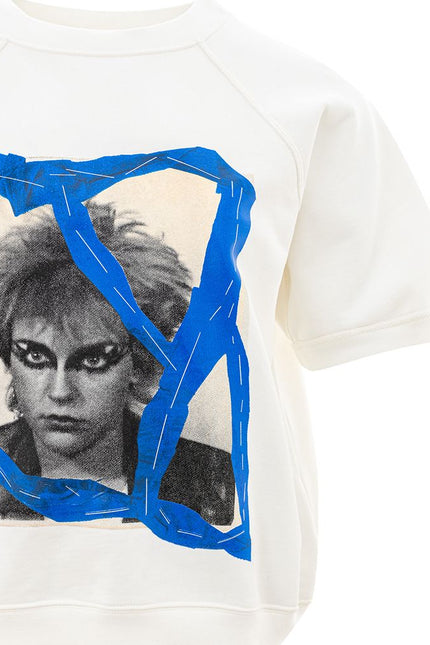 Maison Margiela Chic White Cotton Top for Style Enthusiasts