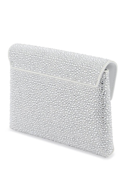 La Medusa Envelope Clutch With Crystals