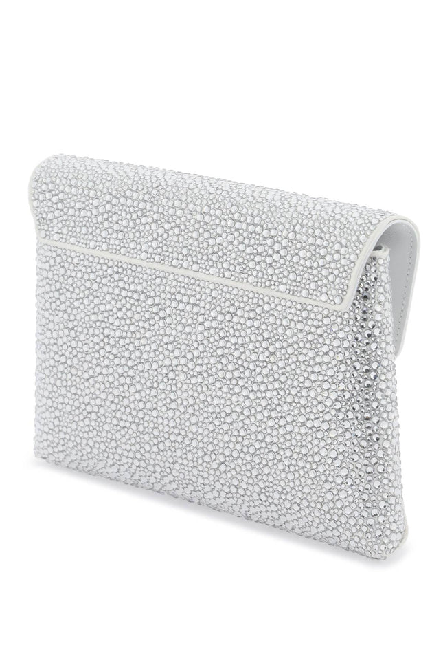 La Medusa Envelope Clutch With Crystals