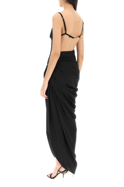 La Robe Saudade Longue Draped Dress