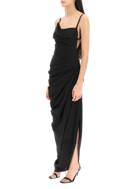 La Robe Saudade Longue Draped Dress