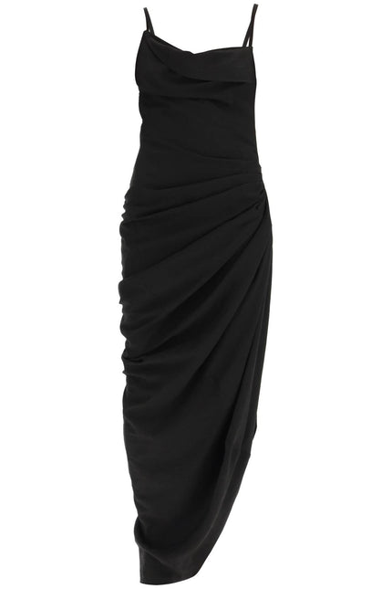 La Robe Saudade Longue Draped Dress