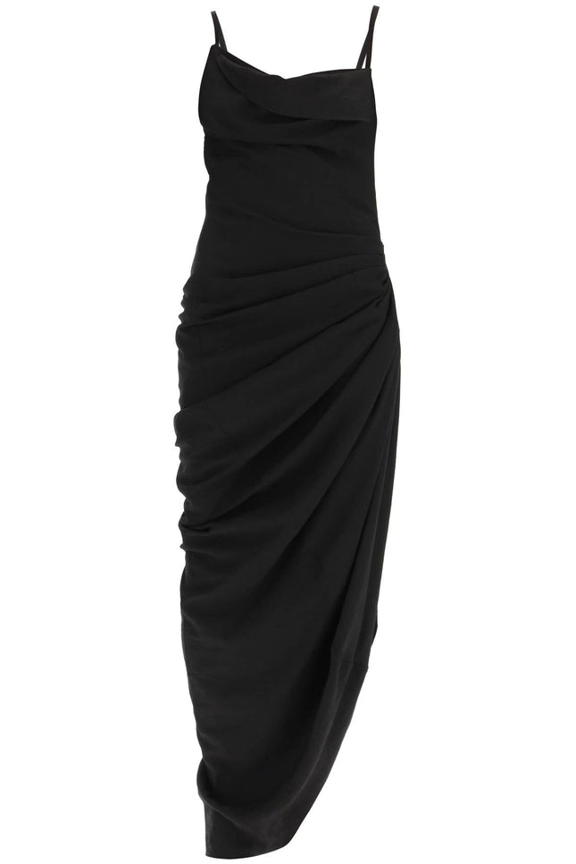 La Robe Saudade Longue Draped Dress