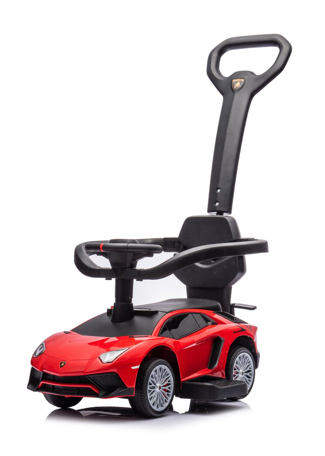 Lamborghini 3-in-1 Kids Push Ride on Toy Car