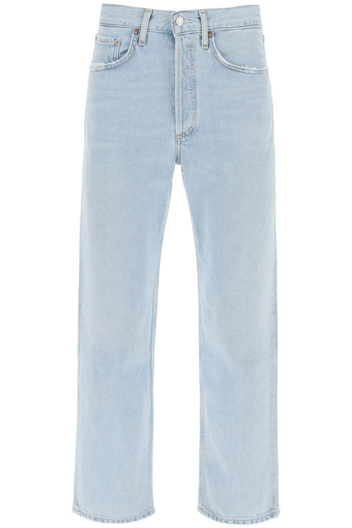 Lana Crop Mid Rise Vintage Straight Jeans