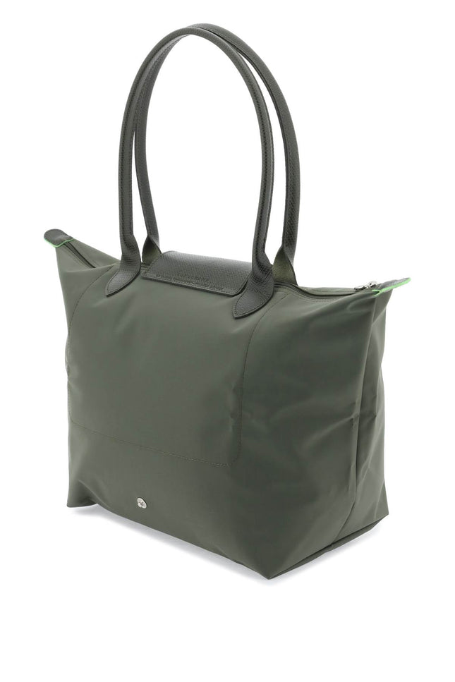 Le Pliage Green L Shoulder Bag