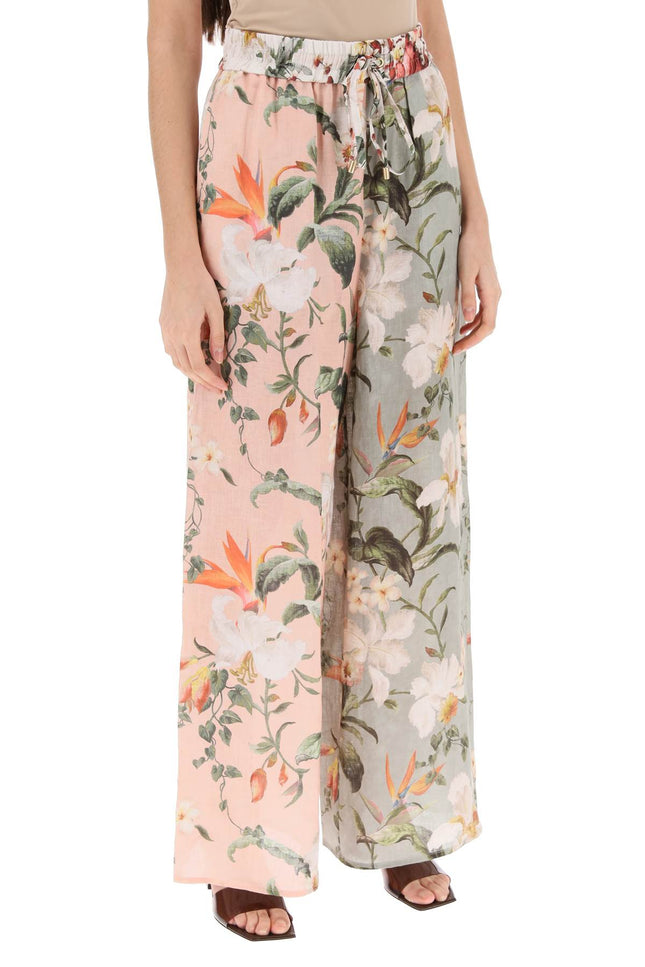 Lexi Floral Palazzo Pants - Pink