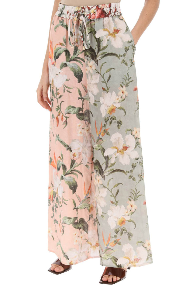 Lexi Floral Palazzo Pants - Pink