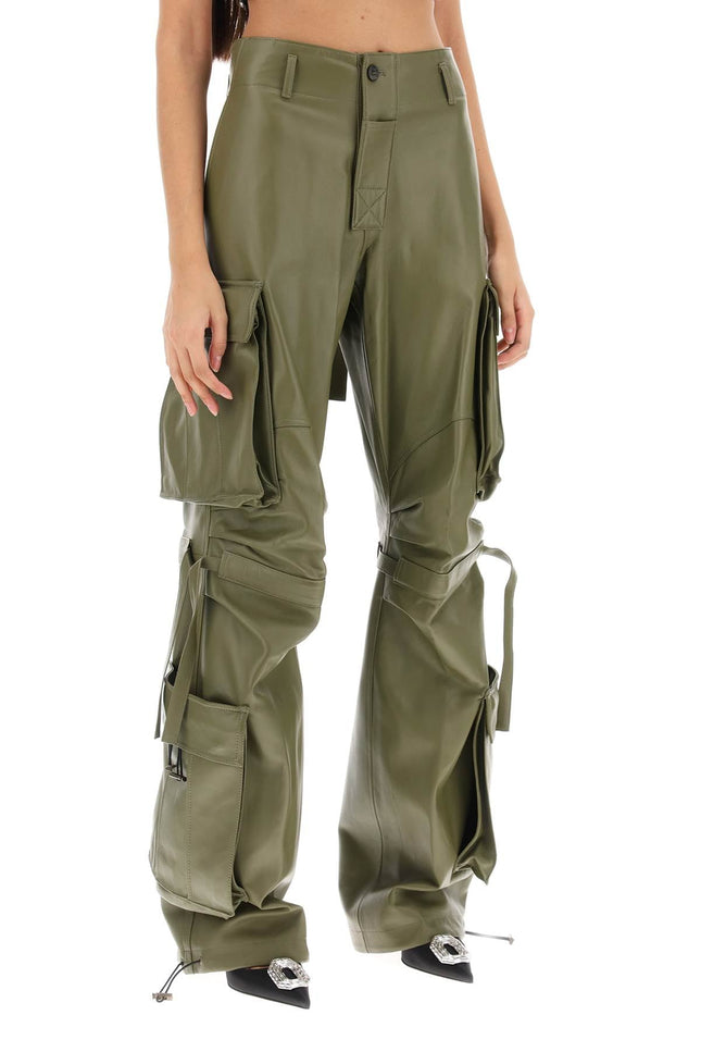 Lilly Cargo Pants In Nappa Leather