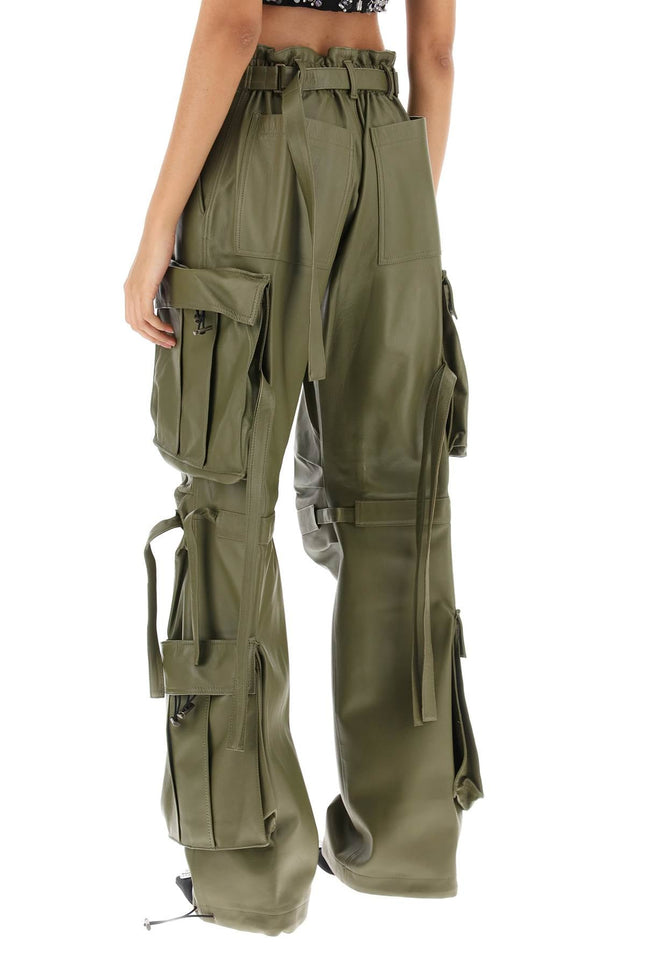 Lilly Cargo Pants In Nappa Leather
