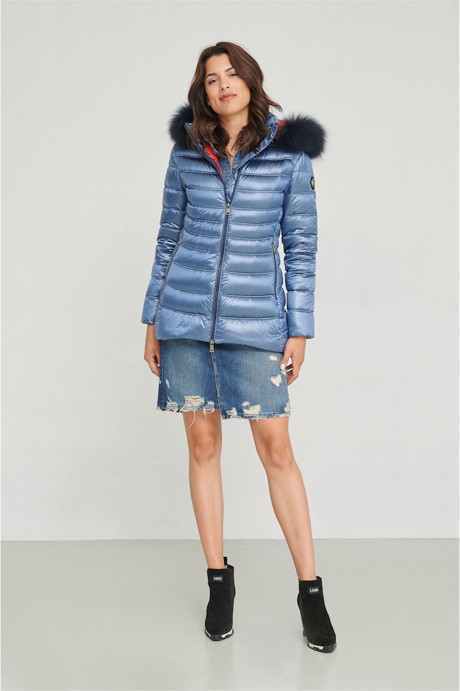 Lion Lux Down Jacket-Clothing - Women-Henry Arroway-Urbanheer