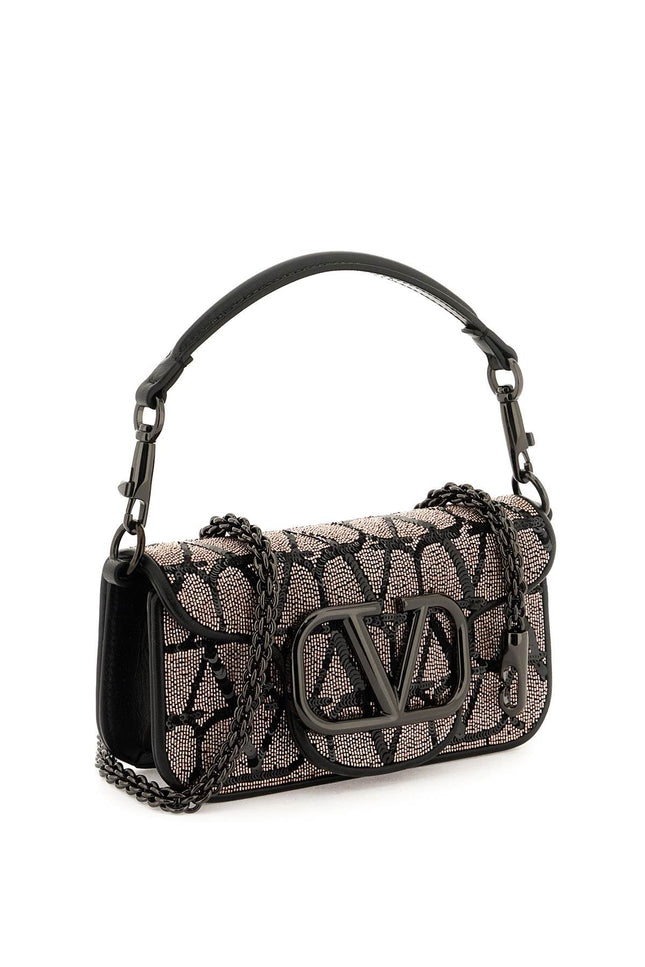 'Locò' Small Shoulder Bag With Toile Iconographe Embroidery