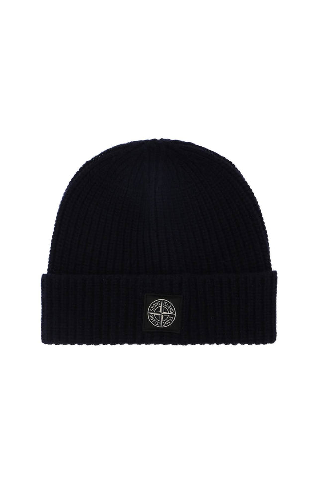 Logo Patch Beanie Cap