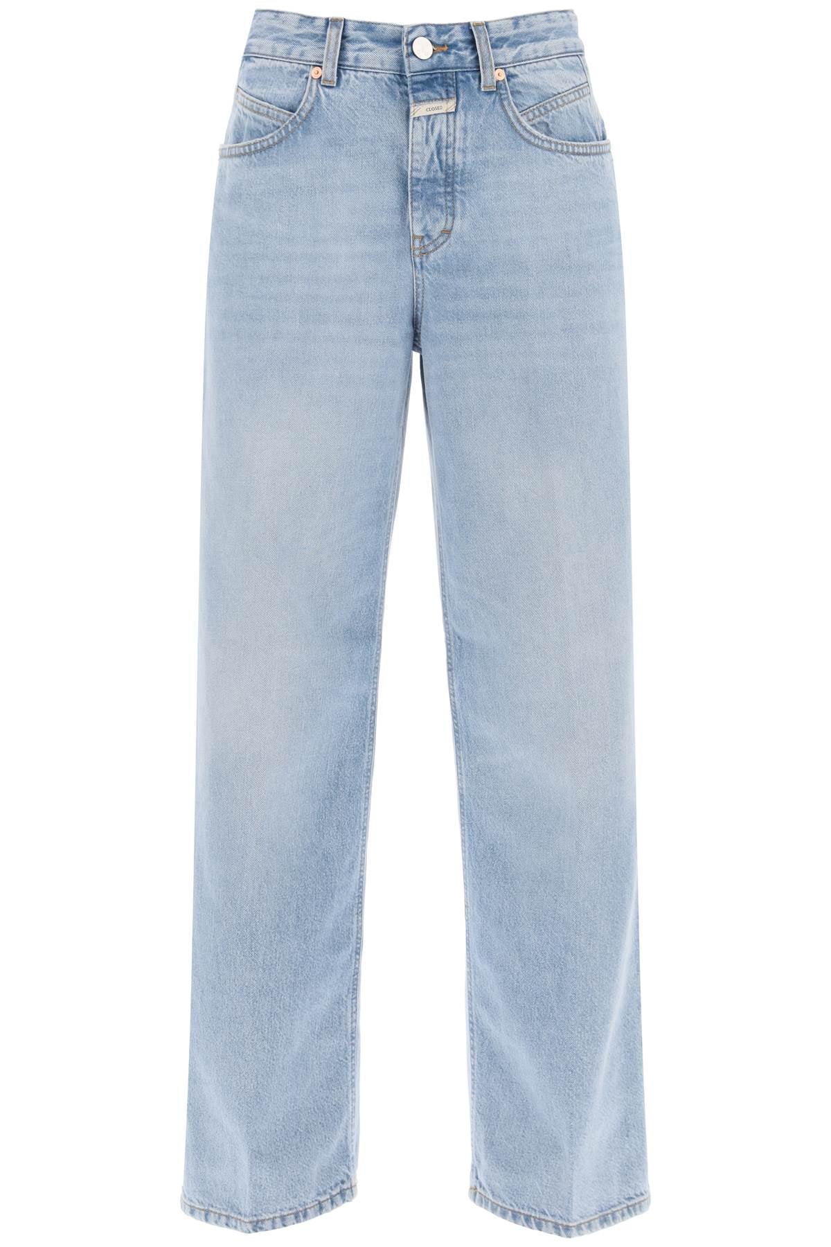 Loose Jeans With Tapered Cut