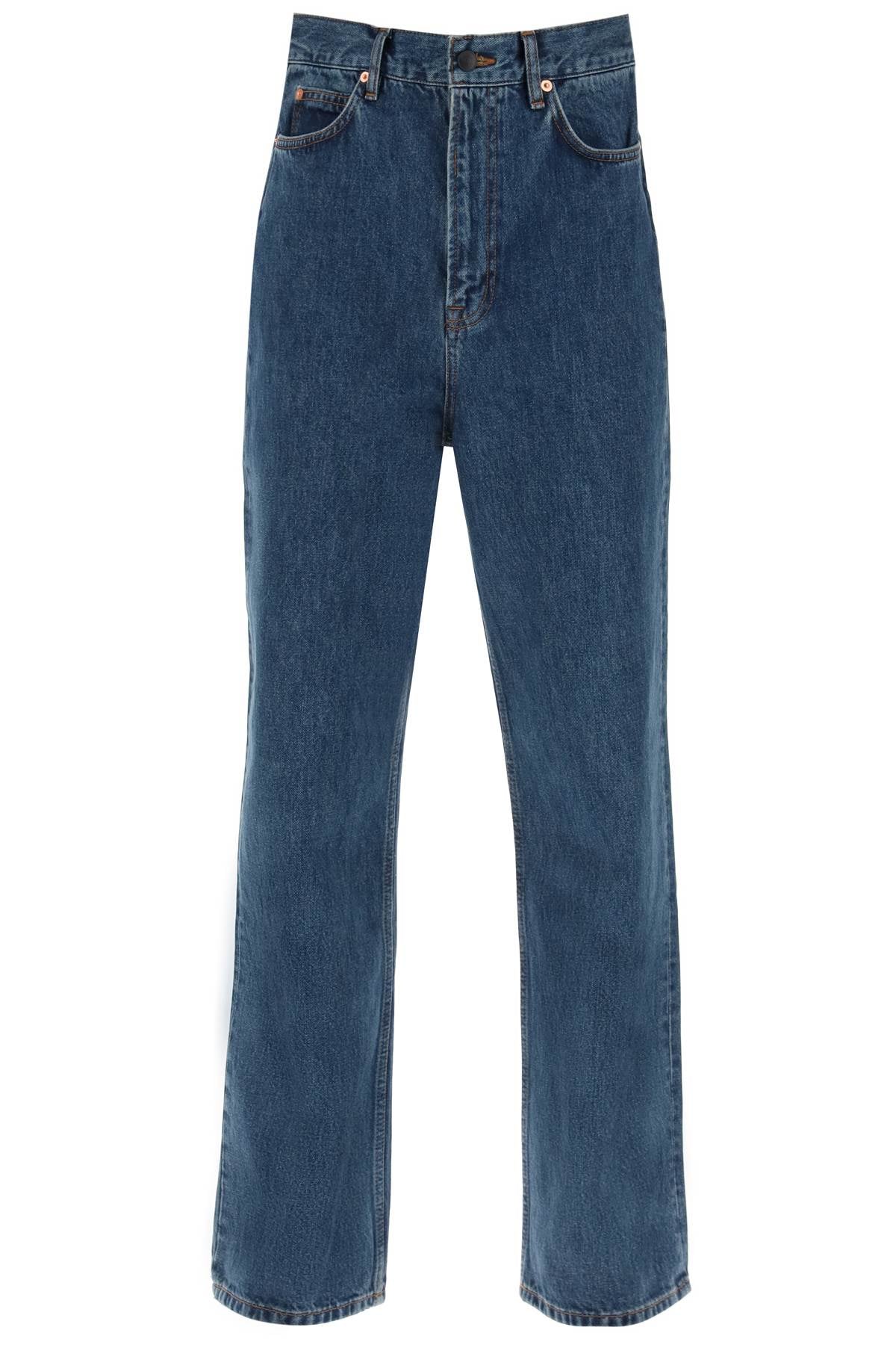 Low-Waisted Loose Fit Jeans