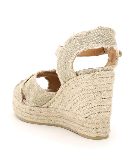 Lurex Bromelia Wedge Sandals