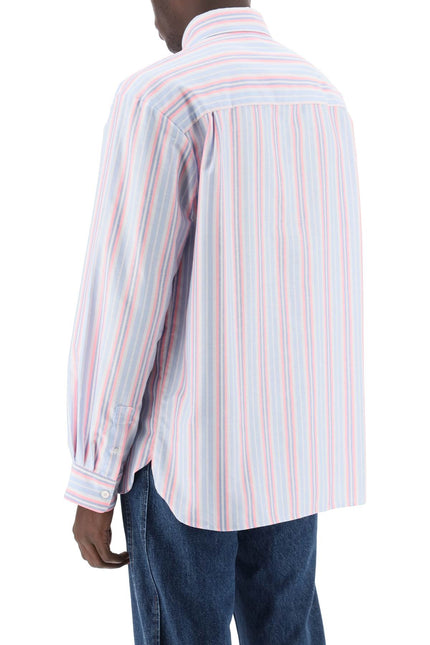 Mathias Striped Oxford Shirt