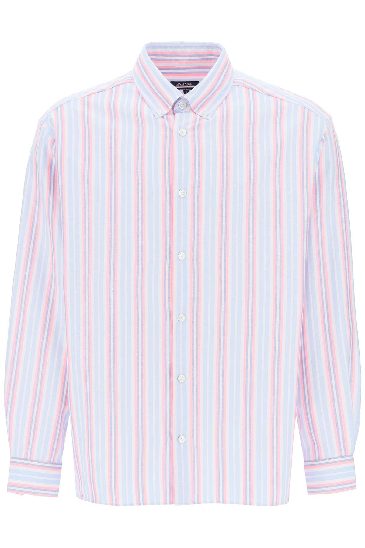 Mathias Striped Oxford Shirt