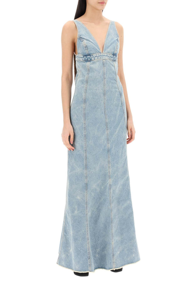 Maxi Dolly Denim Dress In