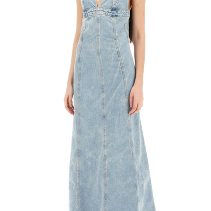 Maxi Dolly Denim Dress In